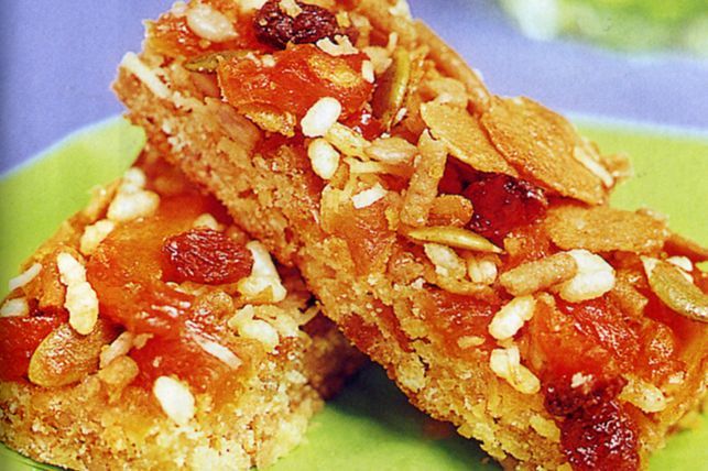 Apricot Muesli Slices