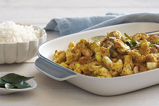 Cauliflower and Cashew Nut Curry