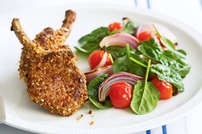 Macadamia Dukkah Lamb Cutlets