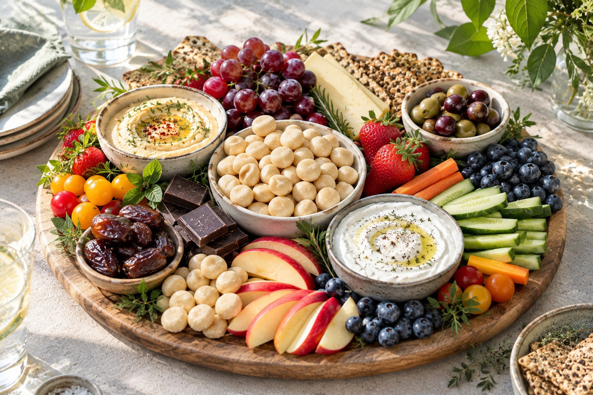 The Ultimate Nutworks Shopping List for Spring: Build a Better Macadamia Platter
