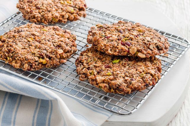 Cranberry and Chia Seed Coconut Biscuits