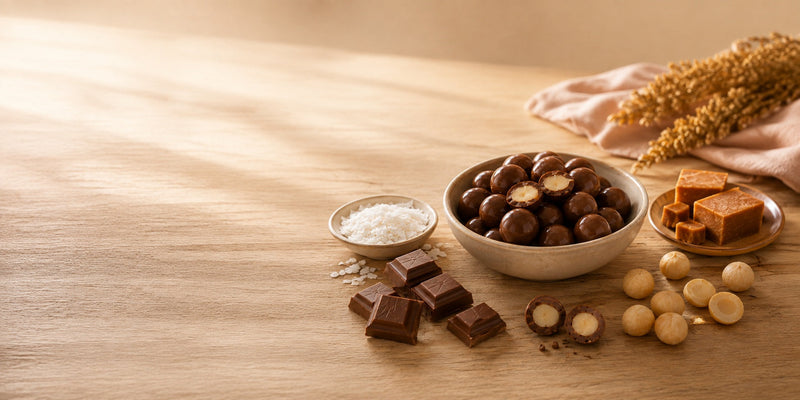 Nutworks Chocolate Macadamias Indulge Collection Platter