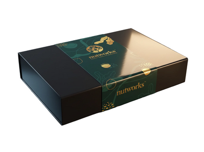 BLACK HAMPER BOX - SMALL
